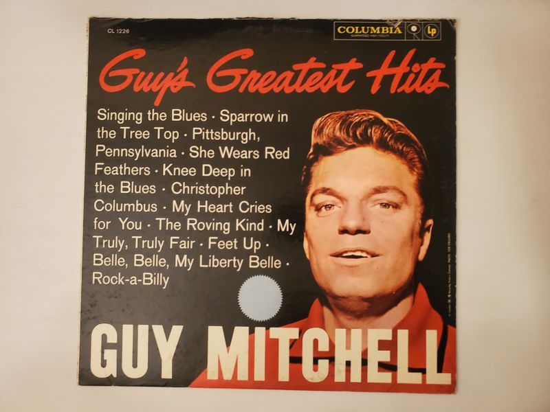 Guy Mitchell Guy's Greatest Hits vinyl record